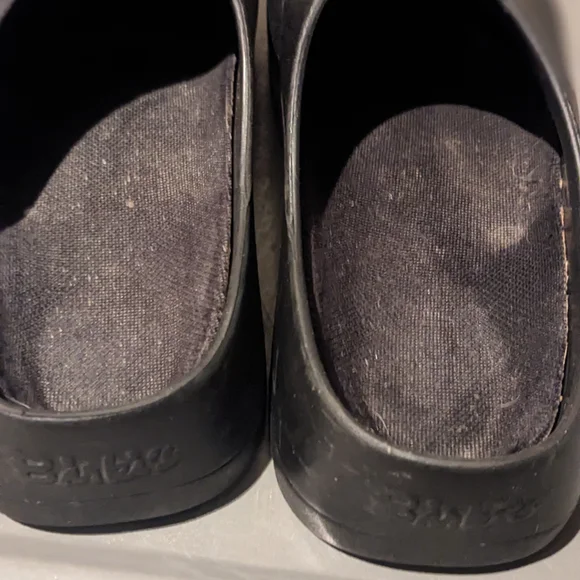 pair of Birkenstock Super-Birkenstock Black Rugged Sole Footwear Size 37 - Picture 6 of 10